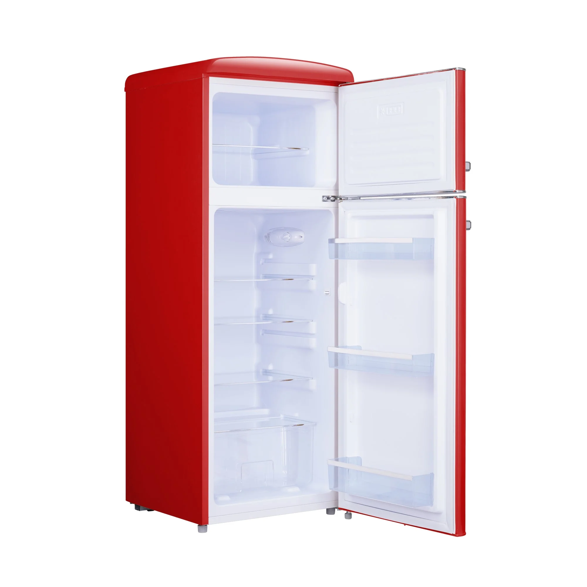 SPC Kühl- / Gefrierkombination Retro KS3777-1, rot, 206 L - Image 3