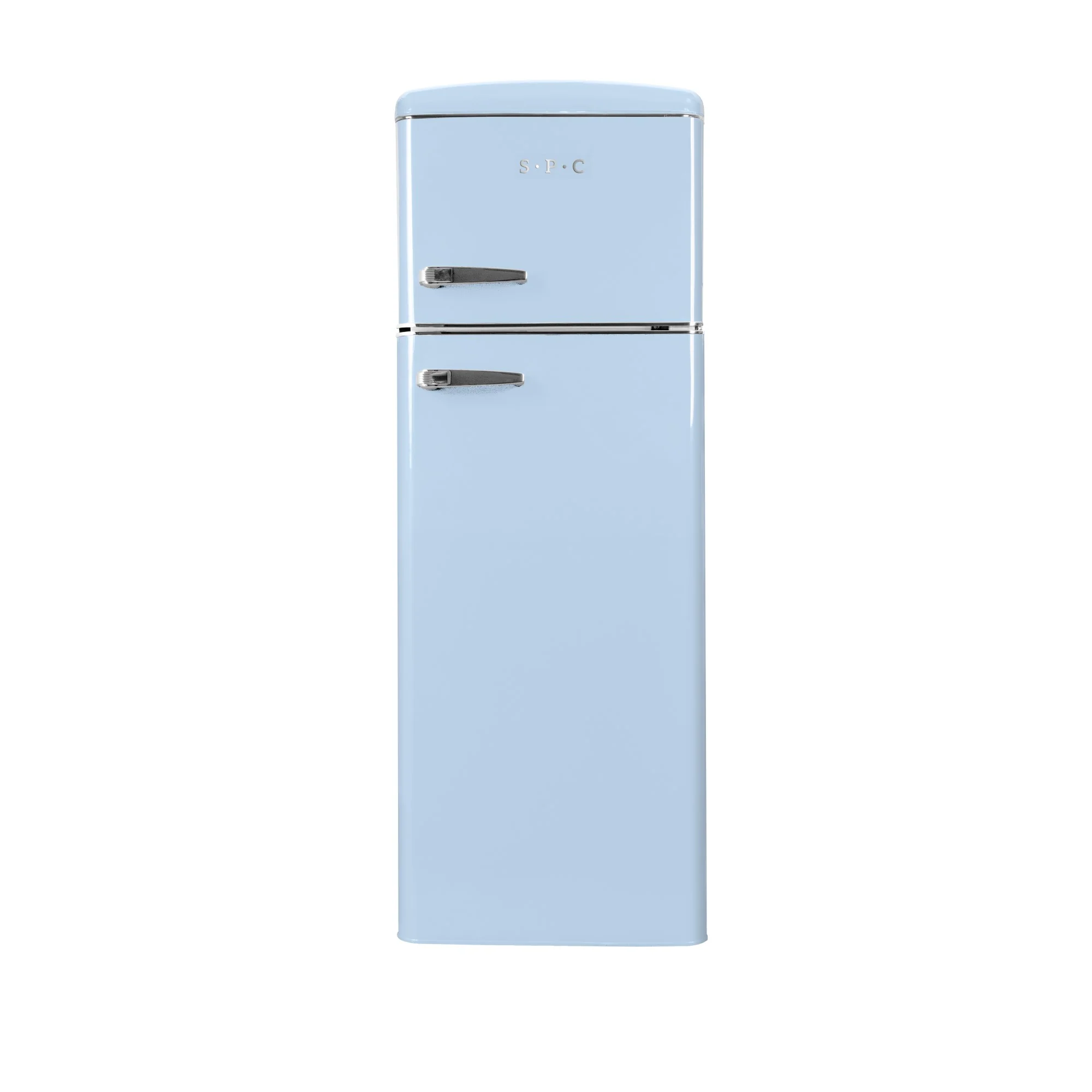 SPC Kühl- / Gefrierkombination Retro KS3777-5, blau, 206 L