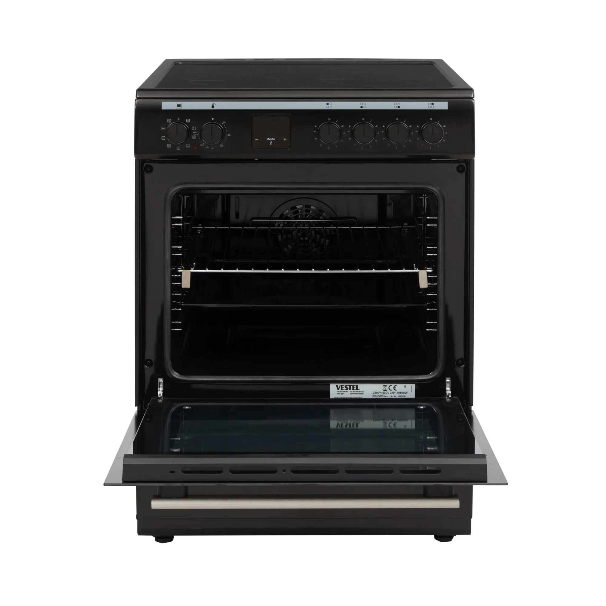 VESTEL Kochherd freistehend VG-KC6IN4BX10, Induktion, 230/400V - Image 4