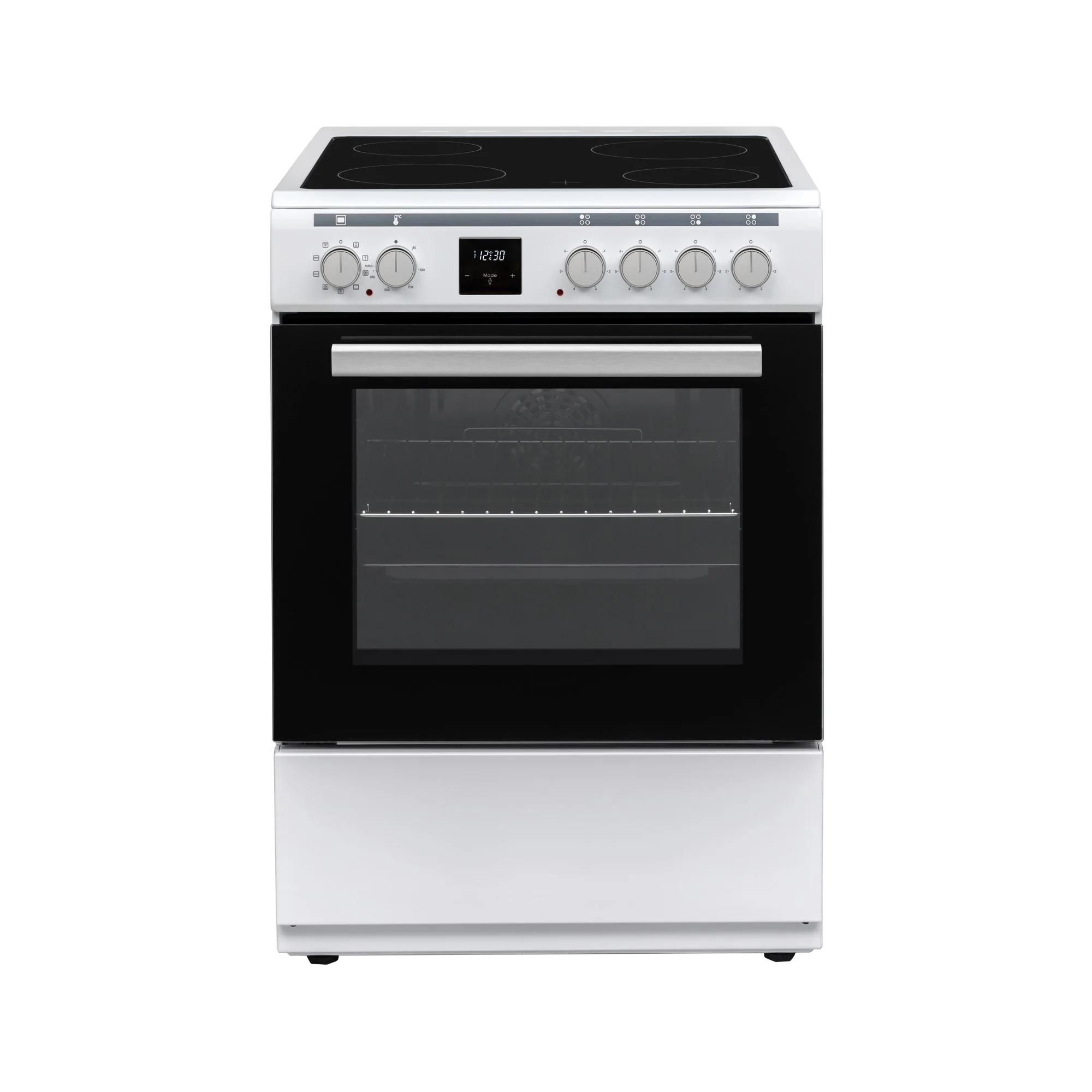 VESTEL Kochherd freistehend VG-KC6VN4WX10, 230/400V, weiss