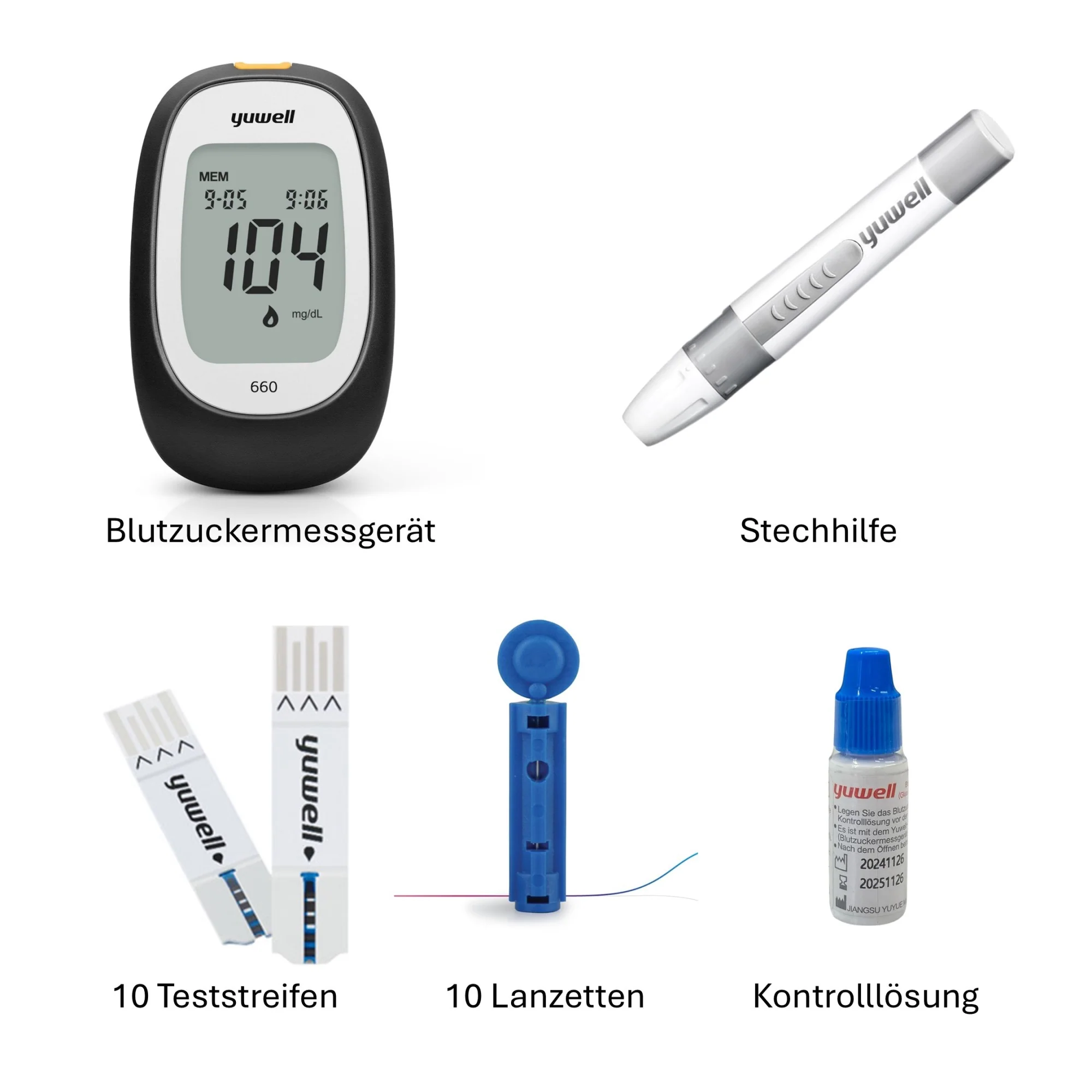 Yuwell Blutzuckermessgerät BGM660 - Image 3